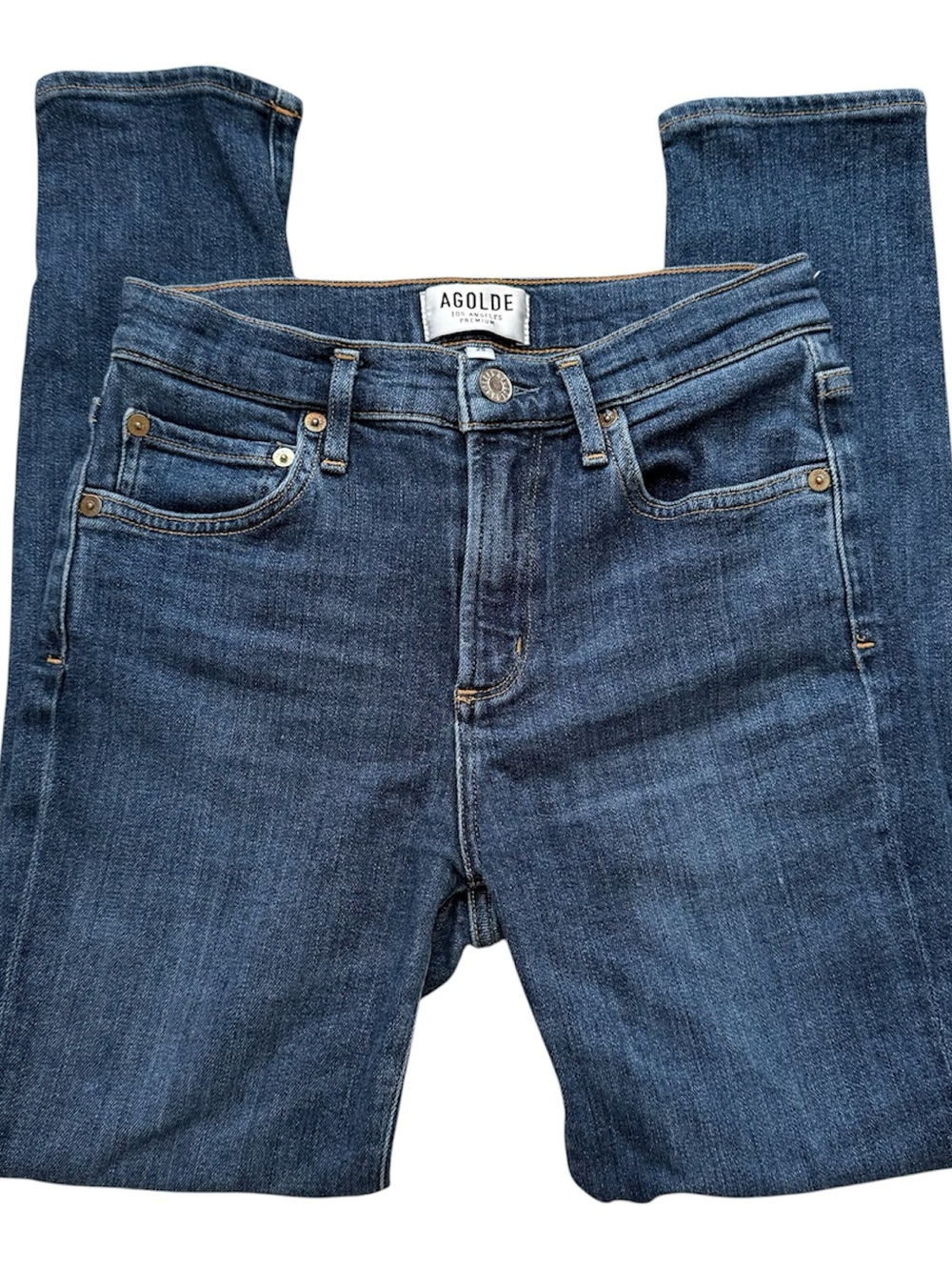 AGOLDE Sophie High Rise Skinny Jeans